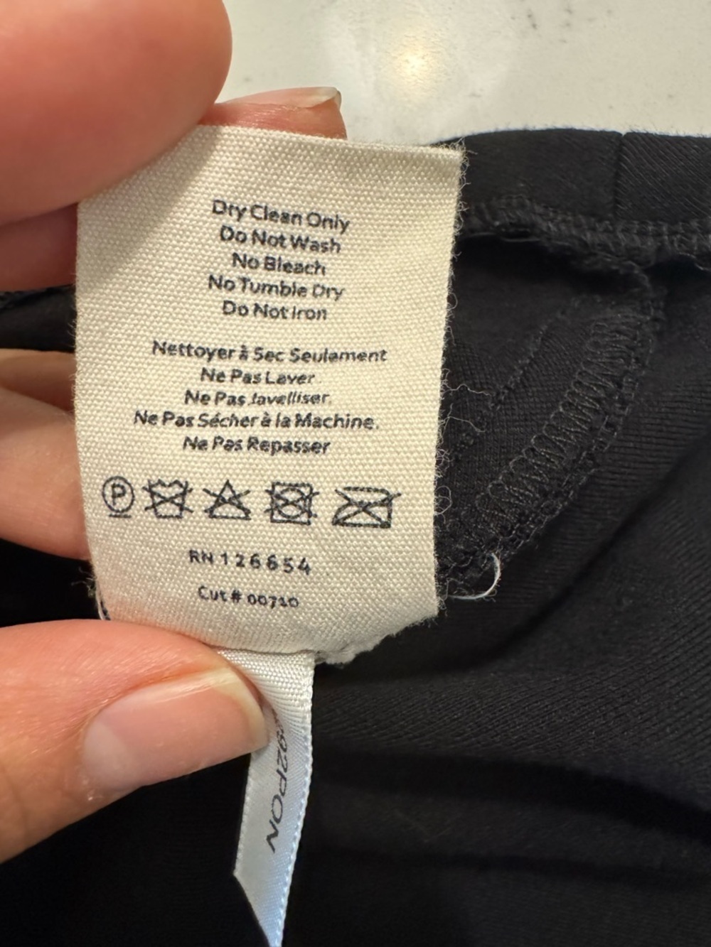 L’Agence Black Flared Mini Skirt Stretch Viscose Size Small - Picture 8 of 8